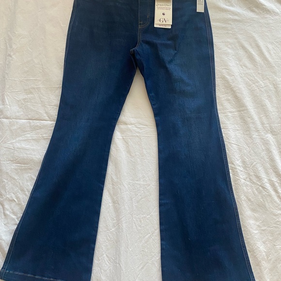 NWT Women's Gloria Vanderbilt Flare Jeans Size 14 Short - Picture 2 of 7